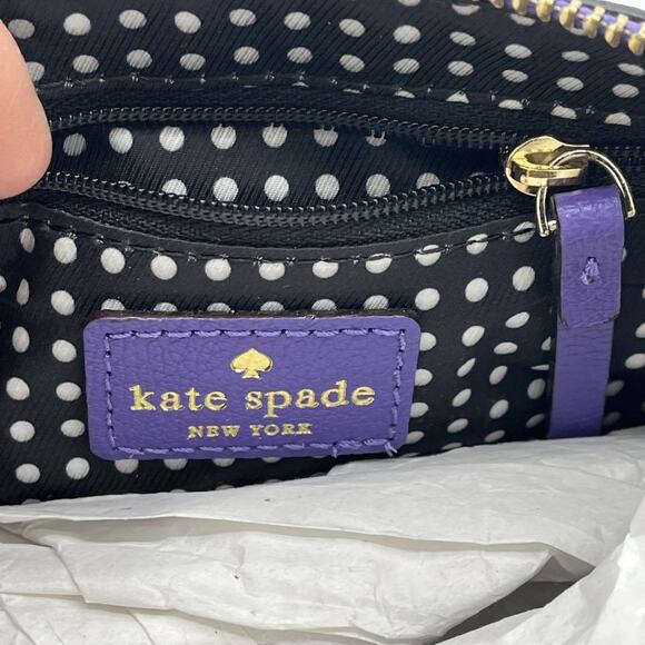 NWOT KATE SPADE Celina Bow Villabella AVE NY WKRU2944 ASTER (562) With Bag - Picture 9 of 11